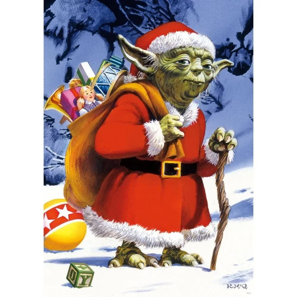Star Wars Santa Yoda Buffalo Puzzle BRAND NEW Christmas Holiday Gift Sealed